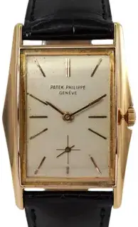 Patek Philippe Patek Philippe Rectangular Watch 2554 28mm Rose gold Silver