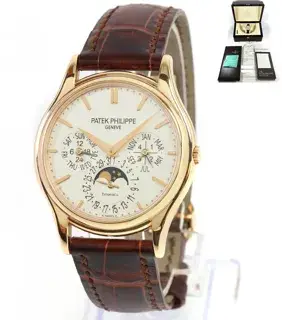 Patek Philippe Patek Philippe Perpetual Calendar 5140R 37mm Rose gold Silver