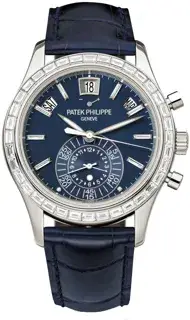 Patek Philippe Patek Philippe Annual Calendar Chronograph 5961P-001 40.5mm Platinum Blue