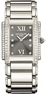Patek Philippe Patek Philippe Twenty~4 4910/20G-010 25mm White gold Black