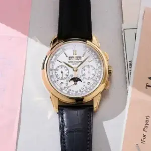 Patek Philippe Patek Philippe Perpetual Calendar Chronograph 5270J-001 41mm Yellow gold Silver