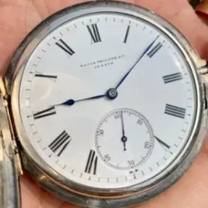Patek Philippe Patek Philippe Rectangular Watch Silver White