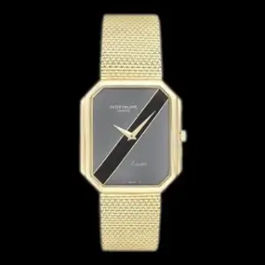 Patek Philippe Patek Philippe Rectangular Watch 29.5mm Yellow gold Gray