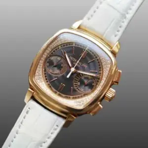 Patek Philippe Patek Philippe Chronograph 7071R-010 35mm Rose gold Black