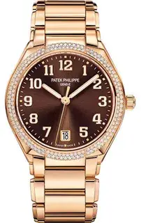 Patek Philippe Patek Philippe Twenty~4 7300/1200R-001 36mm Rose gold Brown
