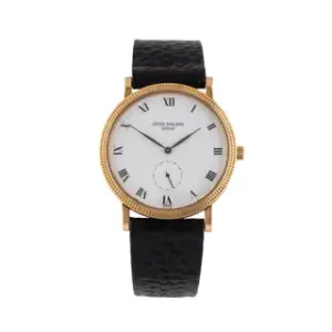 Patek Philippe Patek Philippe Calatrava 3919 33mm Yellow gold White