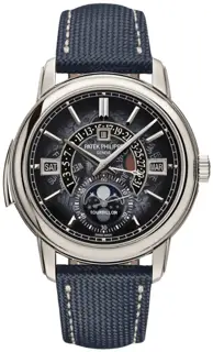 Patek Philippe Patek Philippe Tourbillon Minute Repeater Perpetual Calendar 5316/50P-001 41mm Platinum Blue