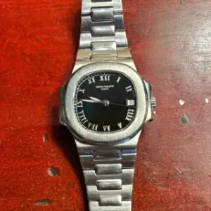 Patek Philippe Patek Philippe Nautilus 3800/1A-001 37MM) 37mm Stainless steel Black