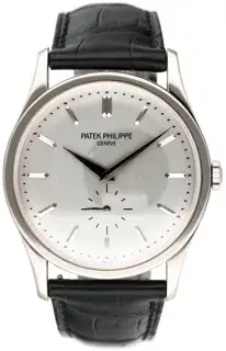 Patek Philippe Patek Philippe Calatrava 5196G-001 37mm White gold Silver