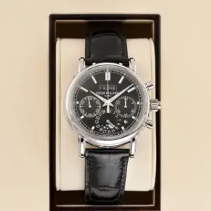 Patek Philippe Patek Philippe Perpetual Calendar Split-Seconds Chronograph 5204P-011 40mm Platinum Black