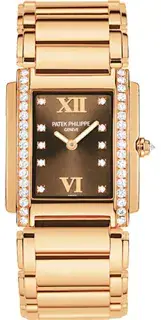 Patek Philippe Patek Philippe Twenty~4 4910/11R-010 25mm Rose gold Brown