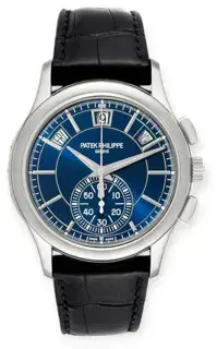 Patek Philippe Patek Philippe Annual Calendar Chronograph AG59051A0011 42mm Platinum Blue