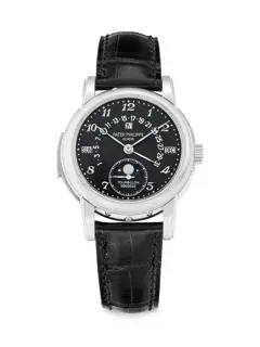 Patek Philippe Patek Philippe Tourbillon Minute Repeater Perpetual Calendar 5016P-018 36.5mm Platinum Black