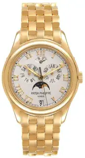 Patek Philippe Patek Philippe Annual Calendar 5036/1J 37mm Yellow gold Silver