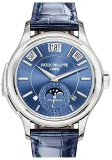 Patek Philippe Patek Philippe Tourbillon Minute Repeater Perpetual Calendar 5207G-001 White gold Blue