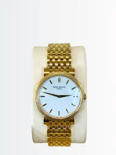 Patek Philippe Patek Philippe Calatrava 5120/1J-001 35mm Yellow gold Silver