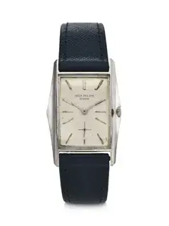 Patek Philippe Patek Philippe Rectangular Watch 2554 28.5mm White gold Silver