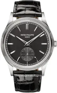 Patek Philippe Patek Philippe Calatrava 6119G-001 39mm White gold Gray