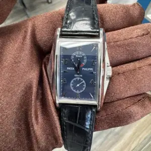 Patek Philippe Patek Philippe Gondolo 5100G-001 White gold Blue