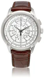 Patek Philippe Patek Philippe Multi-Scale Chronograph 5975 40mm Rose gold Silver