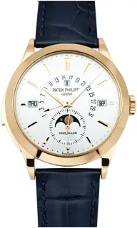 Patek Philippe Patek Philippe Tourbillon Minute Repeater Perpetual Calendar 5216R-001 39mm Rose gold Silver