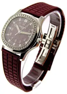 Patek Philippe Patek Philippe Aquanaut Luce 5067A-010 35.75mm Stainless steel Burgundy