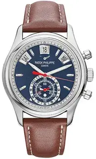Patek Philippe Patek Philippe Annual Calendar Chronograph 5960/01G-001 40.5mm White gold Blue