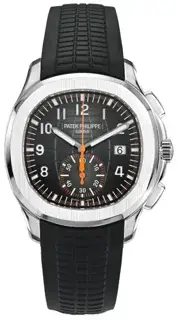 Patek Philippe Patek Philippe Aquanaut 5968A-001 42mm Stainless steel Black