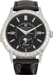Patek Philippe Patek Philippe Tourbillon Minute Repeater Perpetual Calendar 5217P-001 39.5mm Platinum Black