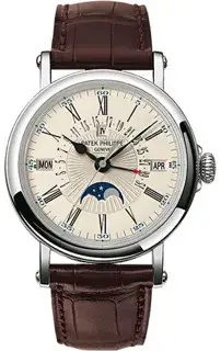 Patek Philippe Patek Philippe Perpetual Calendar 5159G-001 38mm White gold Silver