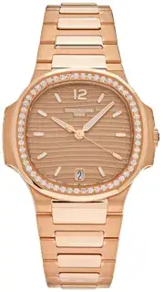 Patek Philippe Patek Philippe Nautilus 7118/1200R-010 35mm Rose gold Brown