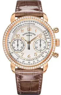 Patek Philippe Patek Philippe Chronograph 7150/250R-001 38mm Rose gold Silver