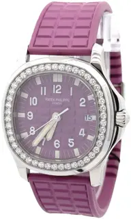 Patek Philippe Patek Philippe Aquanaut 5067A 35.5mm Stainless steel Purple