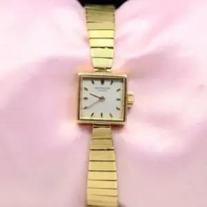 Patek Philippe Patek Philippe Rectangular Watch 15.5mm Yellow gold Silver