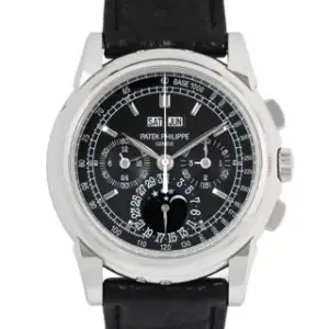 Patek Philippe Patek Philippe Perpetual Calendar Chronograph 5970P-001 40mm Platinum Black