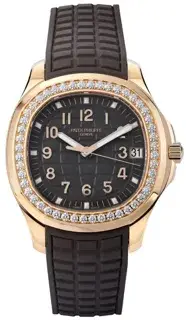 Patek Philippe Patek Philippe Aquanaut 5268/200R-010 39mm Rose gold Brown