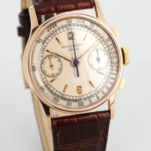 Patek Philippe Patek Philippe Chronograph 130 33mm Yellow gold Silver