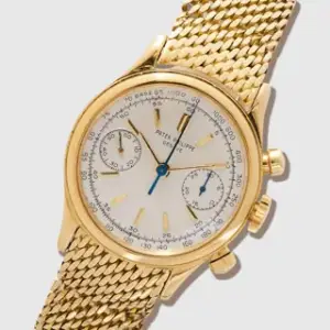 Patek Philippe Patek Philippe Chronograph 1463 34.5mm Yellow gold Silver