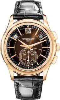 Patek Philippe Patek Philippe Annual Calendar Chronograph 5905R-001 42mm Rose gold Brown