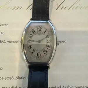 Patek Philippe Patek Philippe Gondolo 5098P-001 32mm Platinum Silver