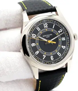 Patek Philippe Patek Philippe Calatrava 6007G-001 30mm White gold Black
