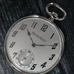 Patek Philippe Patek Philippe Rectangular Watch 21.5mm Platinum Silver