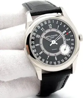 Patek Philippe Patek Philippe Calatrava 6006G-001 30mm White gold Black