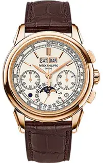 Patek Philippe Patek Philippe Perpetual Calendar Chronograph 5270R-001 41mm Rose gold Silver