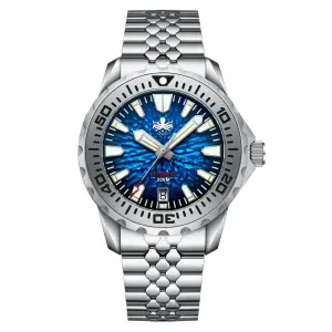 Phoibos PHOIBOS KRAKEN 200M Automatic Diver Watch PY059B Reef Blue