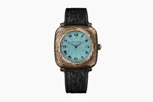 Ralph Lauren Western Watch with Turquoise Dial