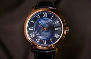 Raymond Weil Maestro Blues Date