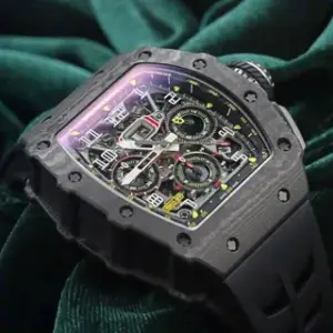 Richard Mille Richard Mille RM 011 RM 11-03 50mm Carbon fiber Skeletonized
