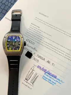Richard Mille Richard Mille RM 005 RM 005 38mm Titanium Skeletonized