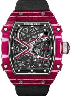 Richard Mille Richard Mille RM 67-02 RM67-02 47.5mm Carbon fiber and Quartz TPT Skeletonized